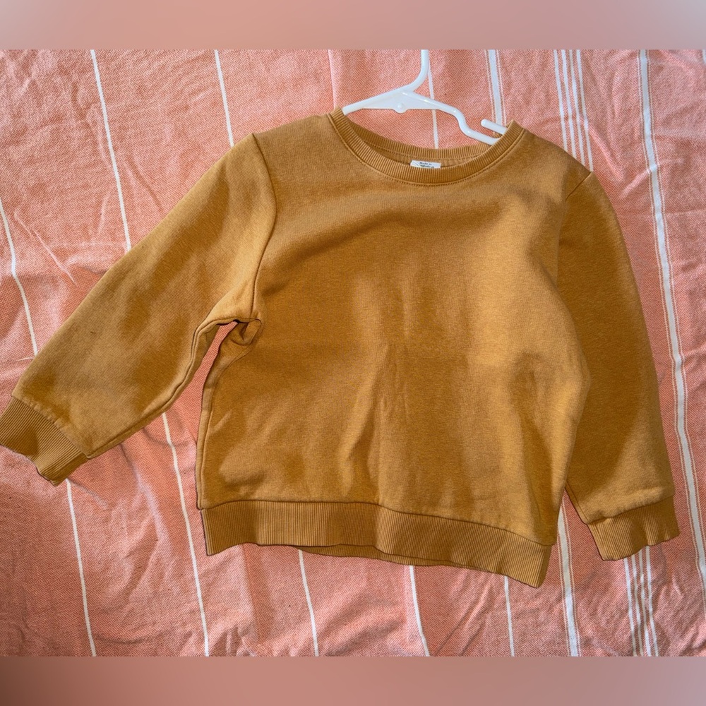 Lindex mustard yellow crew neck‎